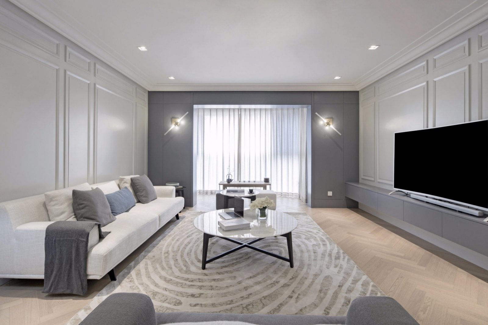 现代简约风格家装设计室内装修效果图-客厅 现代简约风格家装设计室内装修效果图-客厅