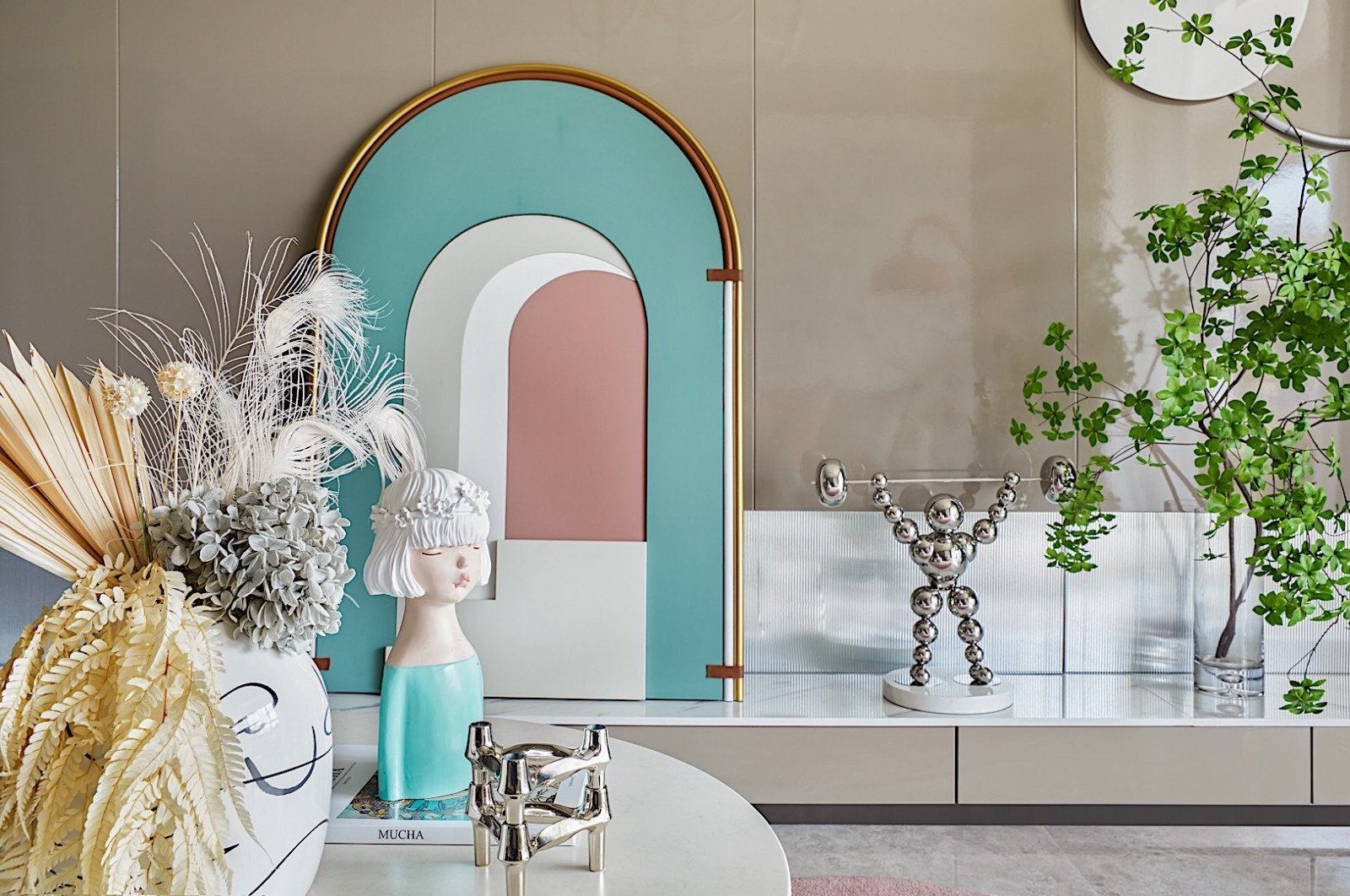 轻奢高雅风格室内设计家装案例-客厅装饰 轻奢高雅风格室内设计家装案例-客厅装饰